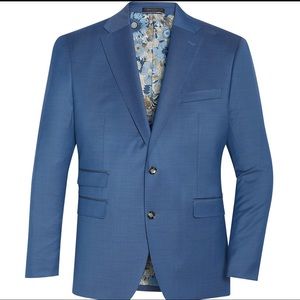 Tayion Classic Fit Suit Separate Coat- Blue